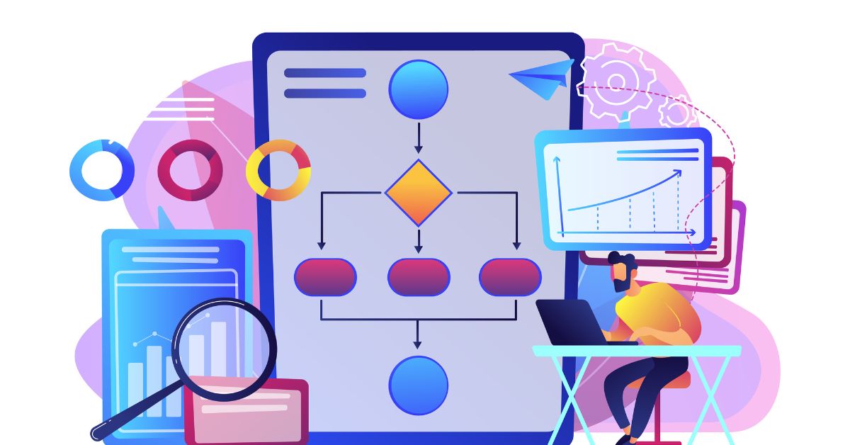 Alternative text (alt text) for an image related to the content: "Visual representation of a diverse team collaborating on data orchestration, symbolizing efficient business operations and decision-making. #DataOrchestration #BusinessEfficiency #TeamCollaboration"